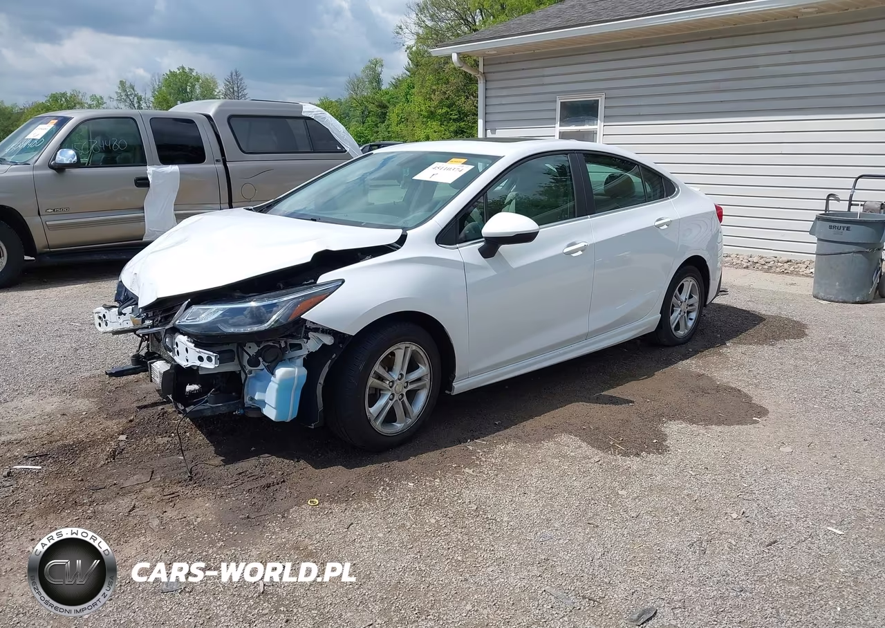 2016 Chevrolet Cruze Lt VIN:1G1BE5SM1G7271196 - 2