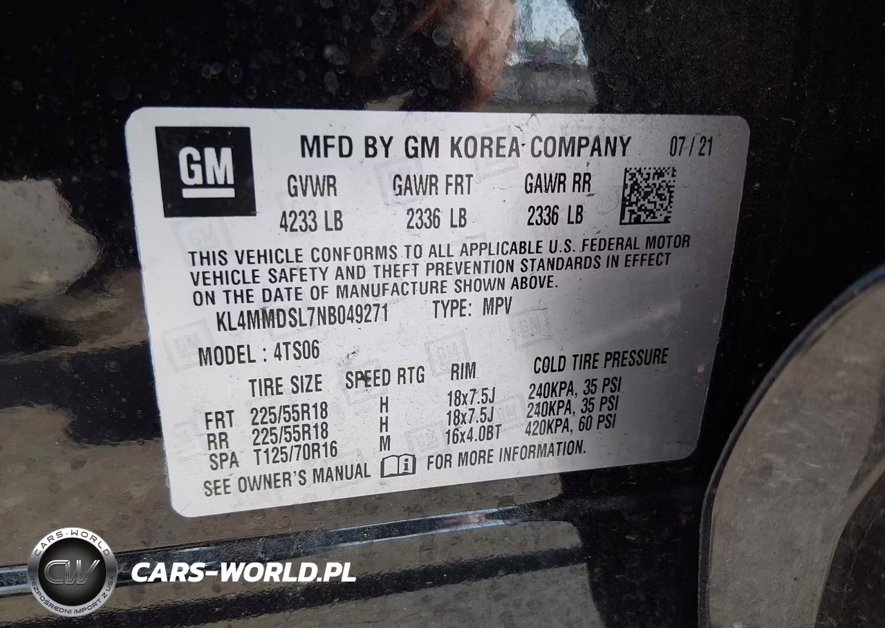 2022 Buick Encore Gx Fwd Select VIN:KL4MMDSL7NB049271 - 9