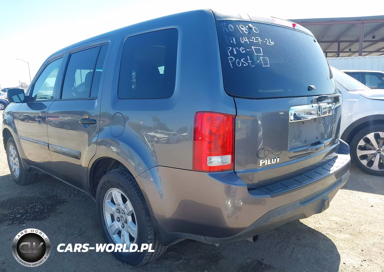 2015 Honda Pilot Lx VIN:5FNYF4H2XFB070355 - 3