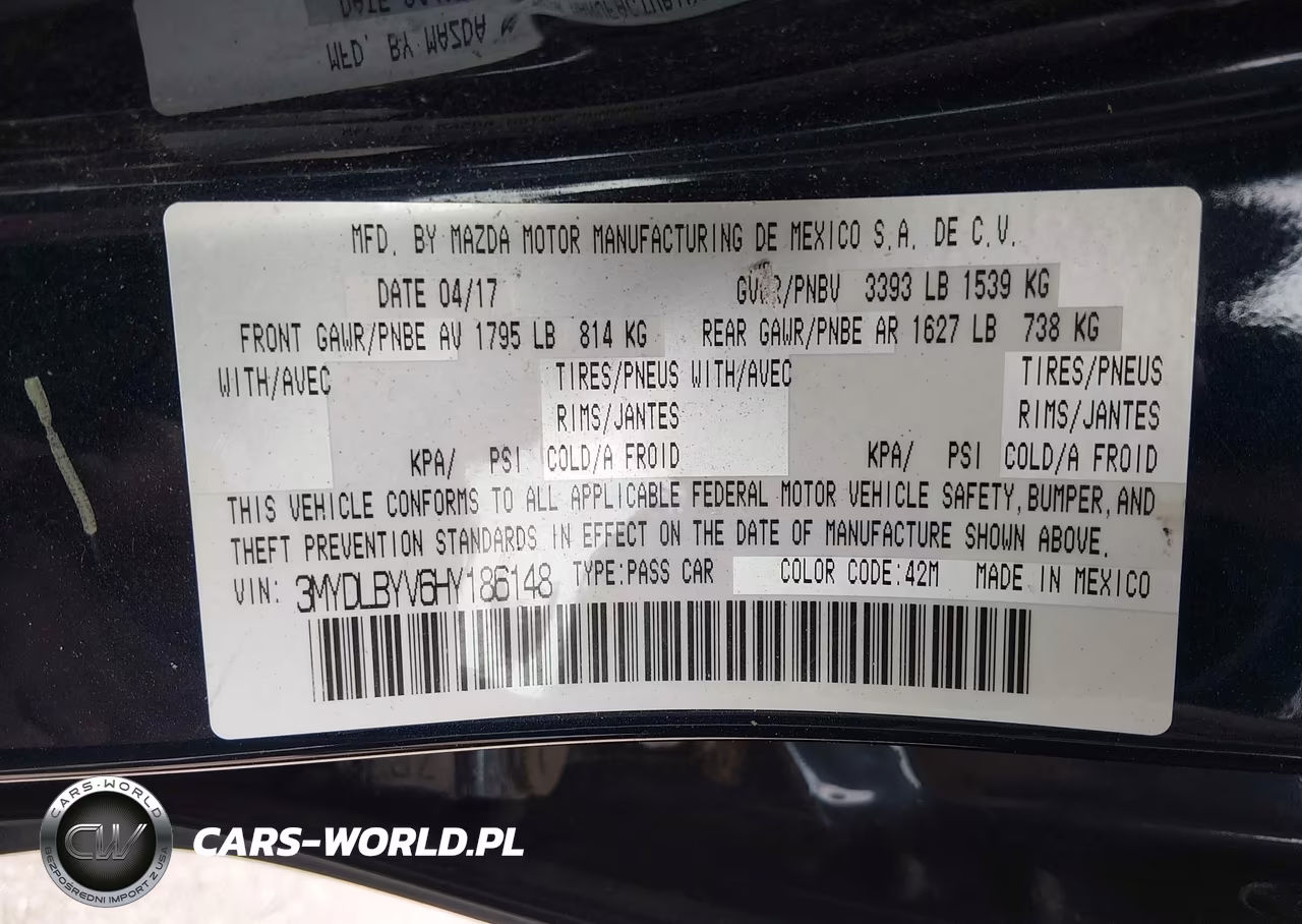 2017 Toyota Yaris Ia VIN:3MYDLBYV6HY186148 - 9