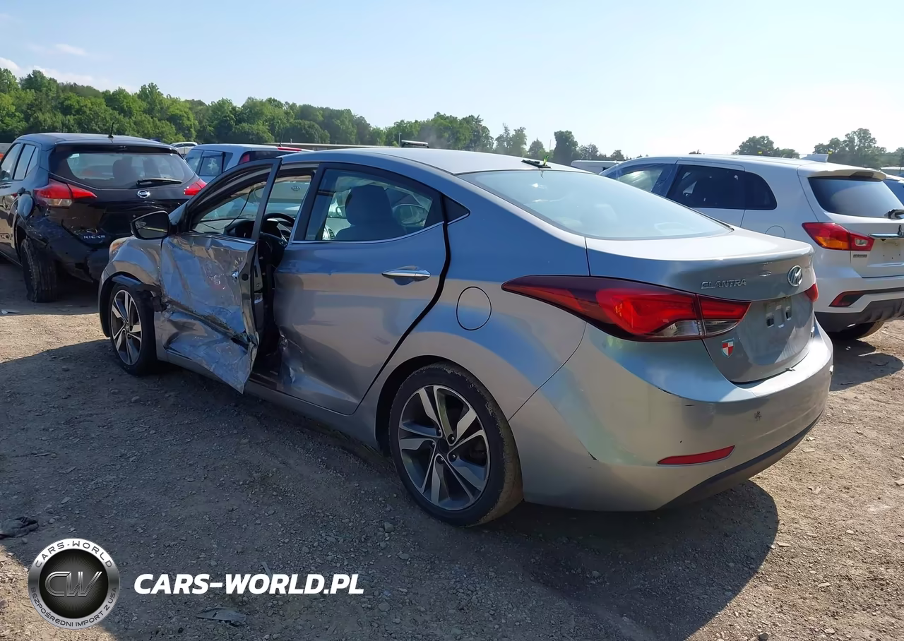 2015 Hyundai Elantra Limited VIN:5NPDH4AE4FH561759 - 3