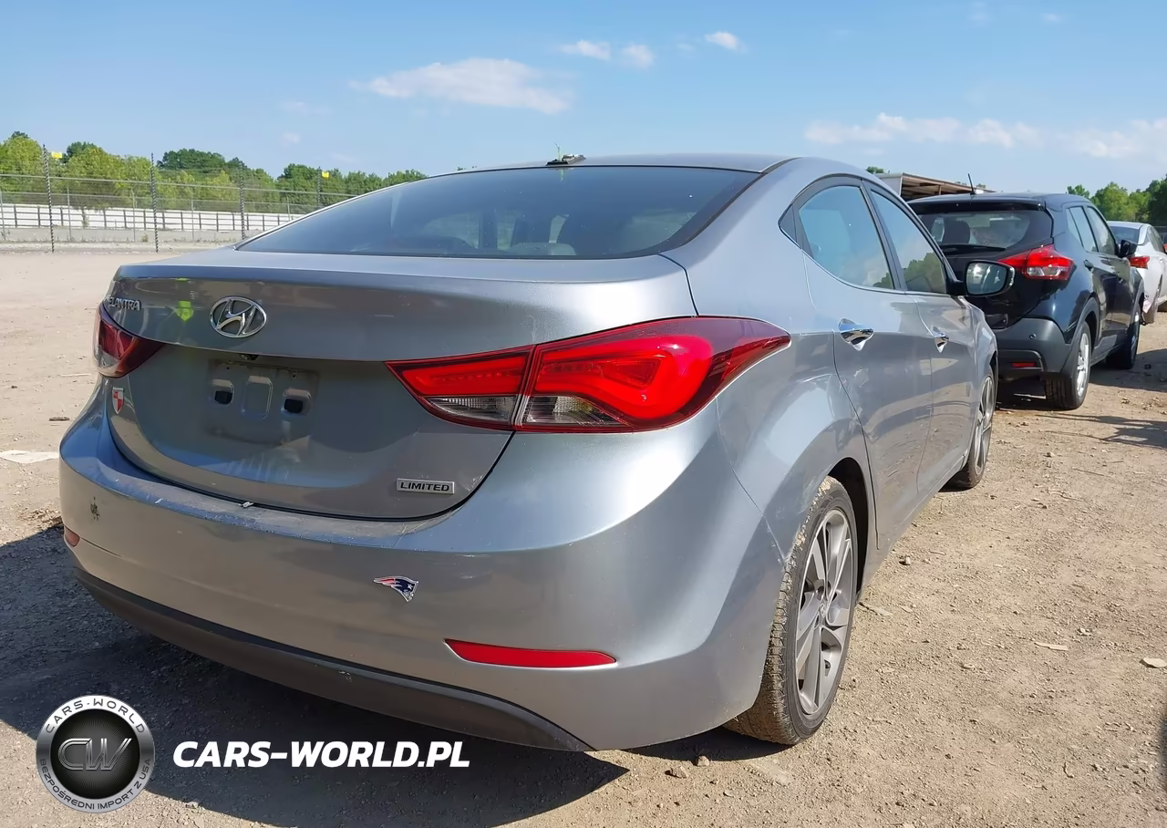 2015 Hyundai Elantra Limited VIN:5NPDH4AE4FH561759 - 4