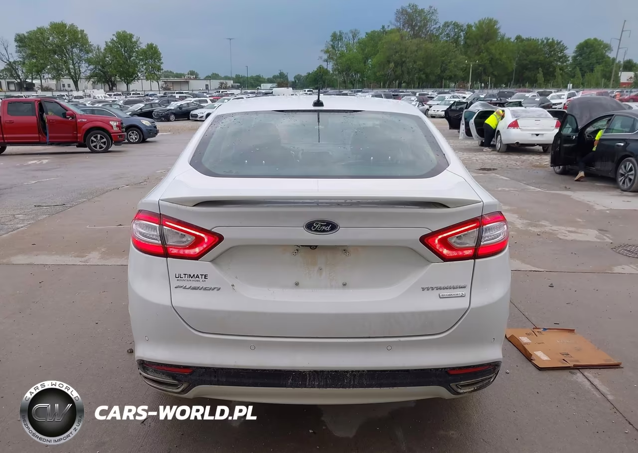 2016 Ford Fusion Titanium VIN:3FA6P0K98GR198571 - 17
