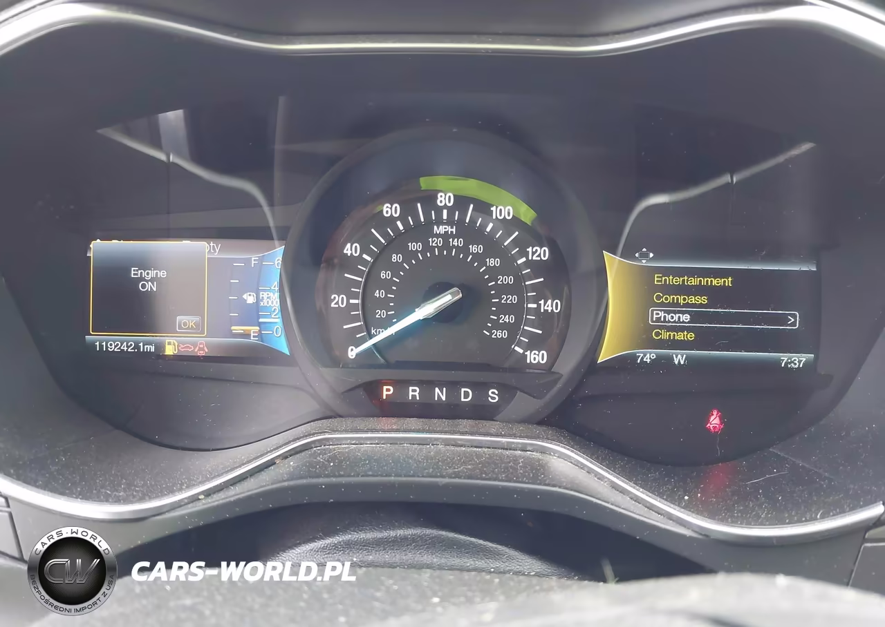 2016 Ford Fusion Titanium VIN:3FA6P0K98GR198571 - 7