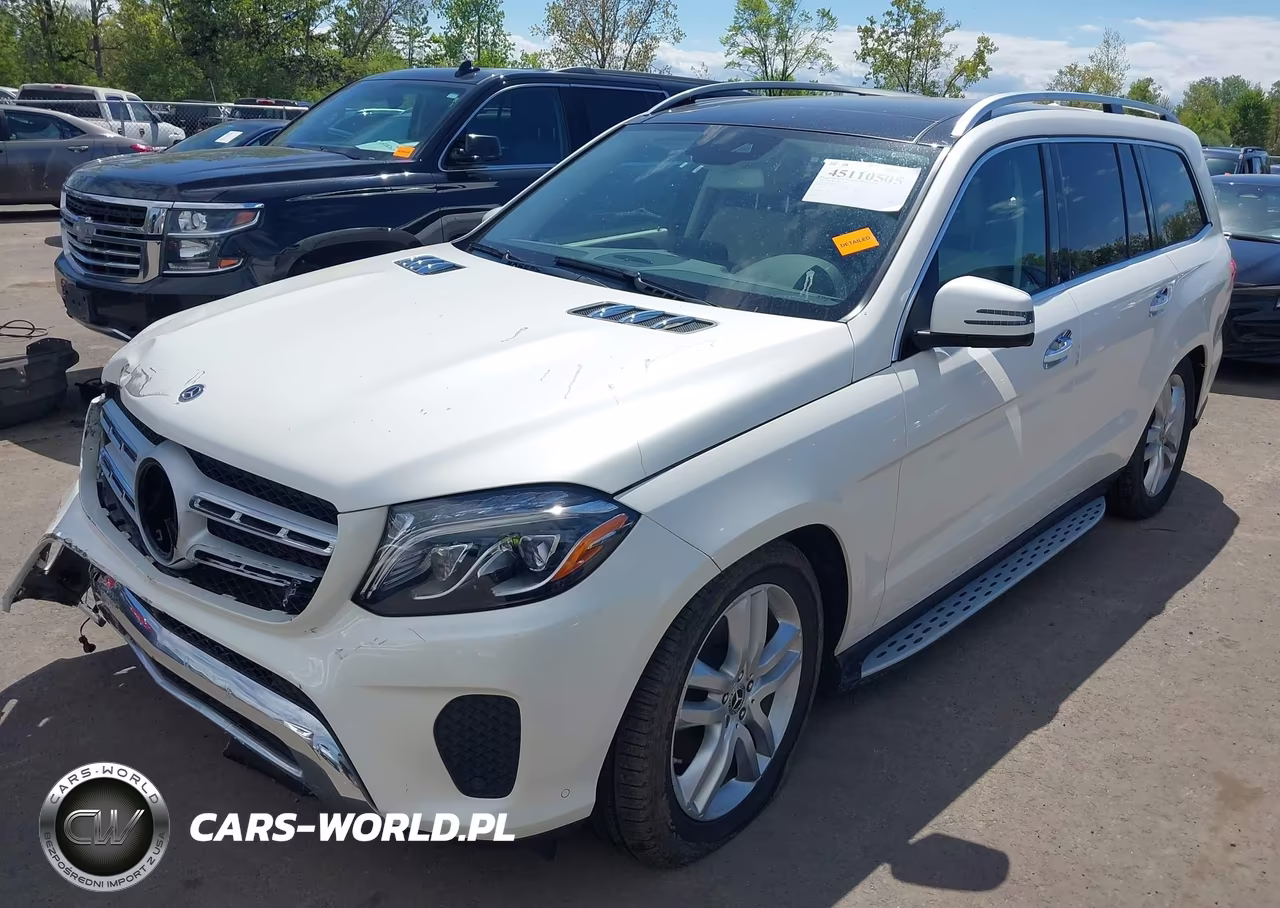 2017 Mercedes-Benz Gls 450 4Matic VIN:4JGDF6EE7HA968461 - 2