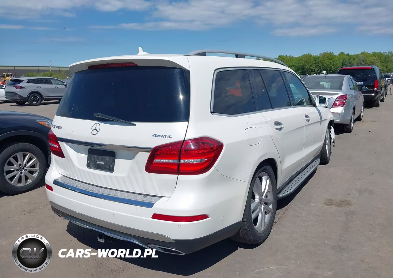 2017 Mercedes-Benz Gls 450 4Matic VIN:4JGDF6EE7HA968461 - 4