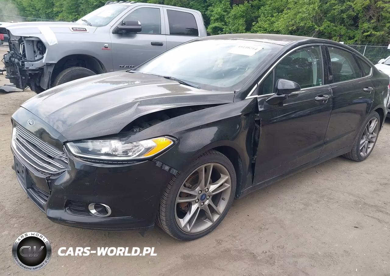 2014 Ford Fusion Titanium VIN:3FA6P0D99ER250509 - 2