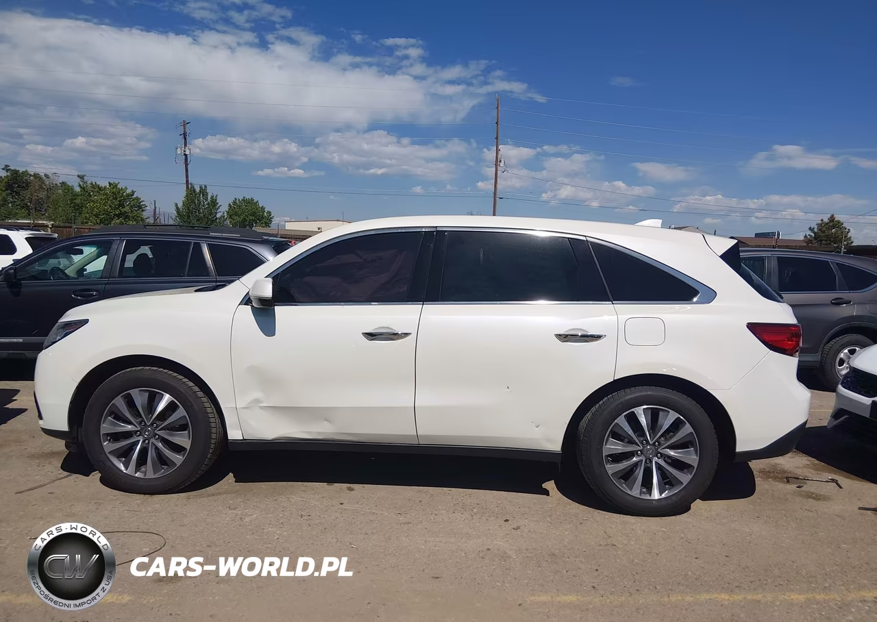 2016 Acura Mdx Technology Acurawatch Plus Packages-Technology Package VIN:5FRYD4H40GB061848 - 14