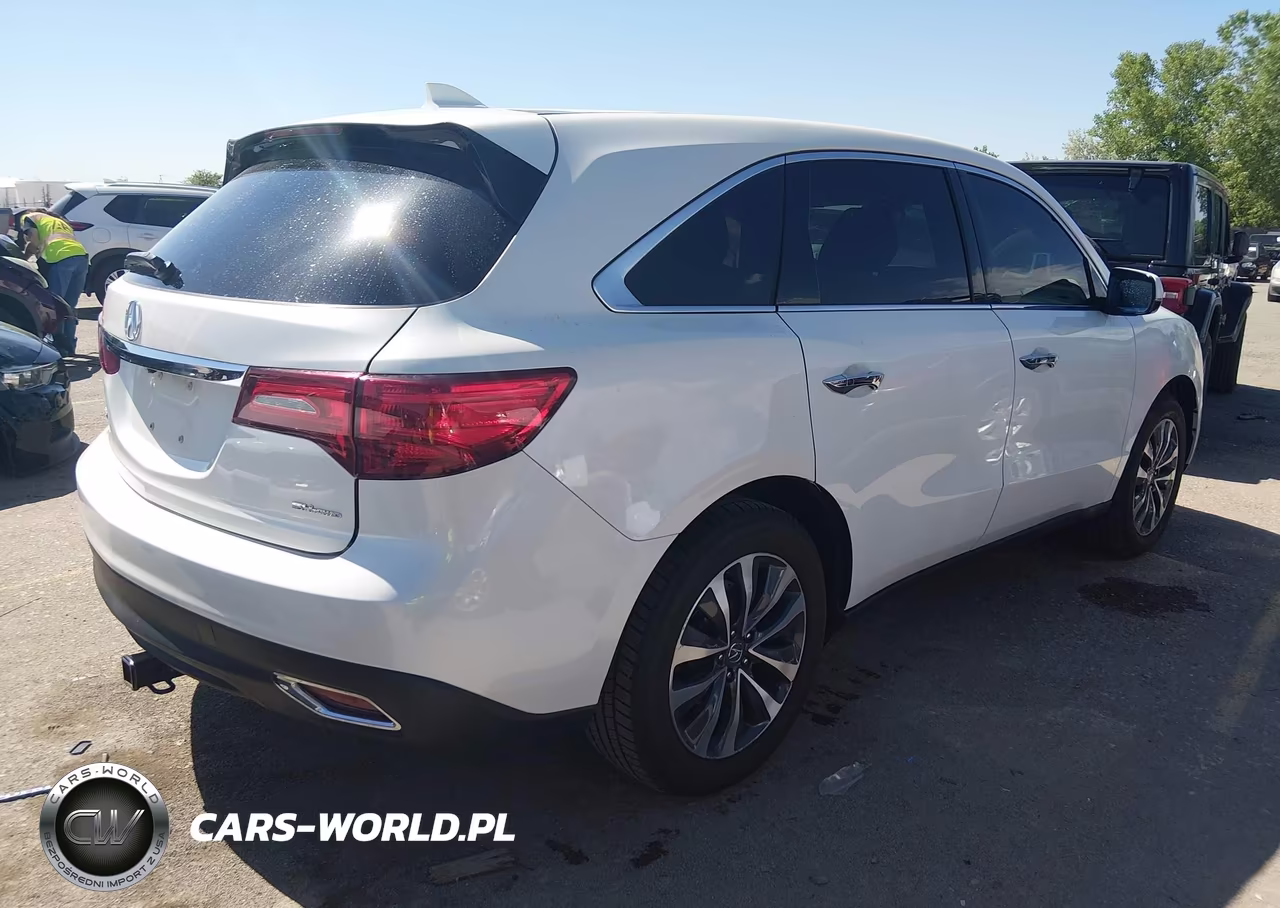 2016 Acura Mdx Technology Acurawatch Plus Packages-Technology Package VIN:5FRYD4H40GB061848 - 4