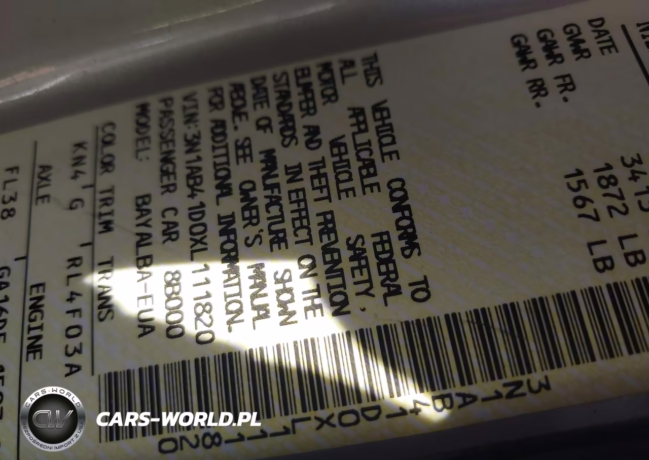 1999 Nissan Sentra Gxe-Xe VIN:3N1AB41D0XL111820 - 9