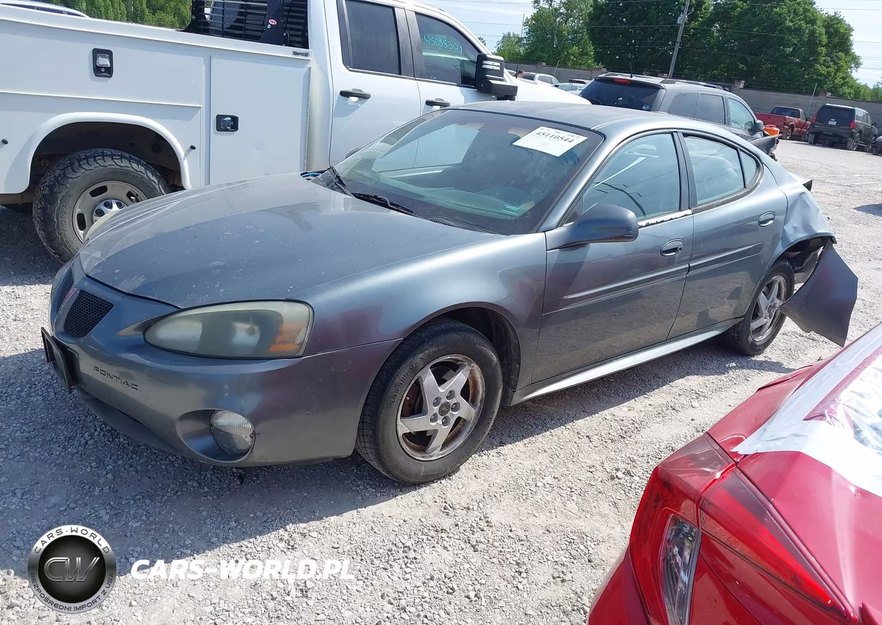 2004 Pontiac Grand Prix Gt1 VIN:2G2WP522841235150 - 2