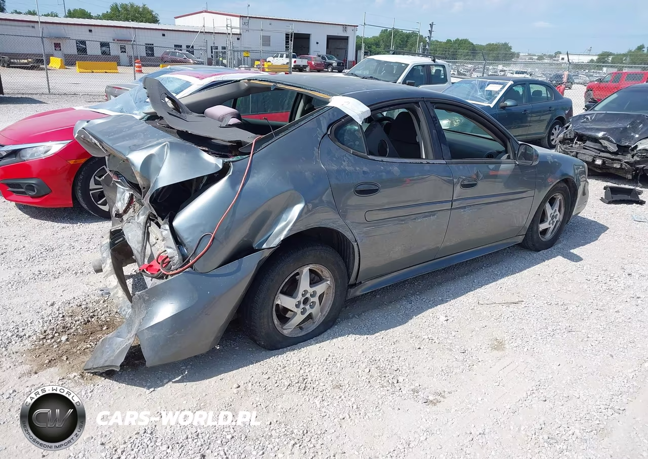 2004 Pontiac Grand Prix Gt1 VIN:2G2WP522841235150 - 4