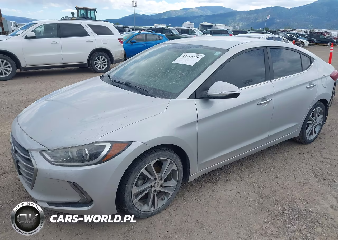 2017 Hyundai Elantra Limited VIN:KMHD84LF8HU260017 - 2