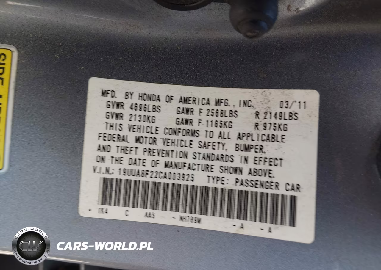 2012 Acura Tl 3.5 VIN:19UUA8F22CA003925 - 9