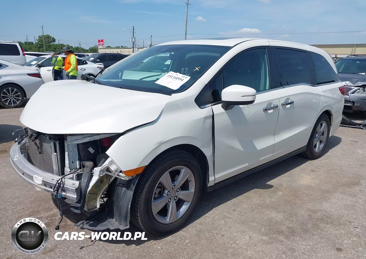 2019 Honda Odyssey Ex-L VIN:5FNRL6H72KB074074 - 2