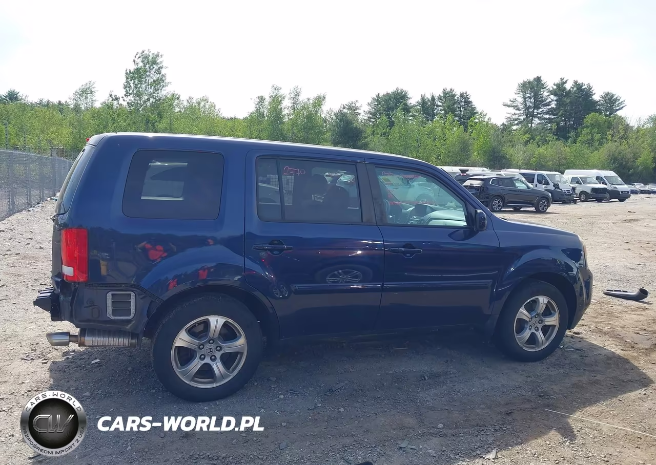 2014 Honda Pilot Ex VIN:5FNYF4H45EB053804 - 14