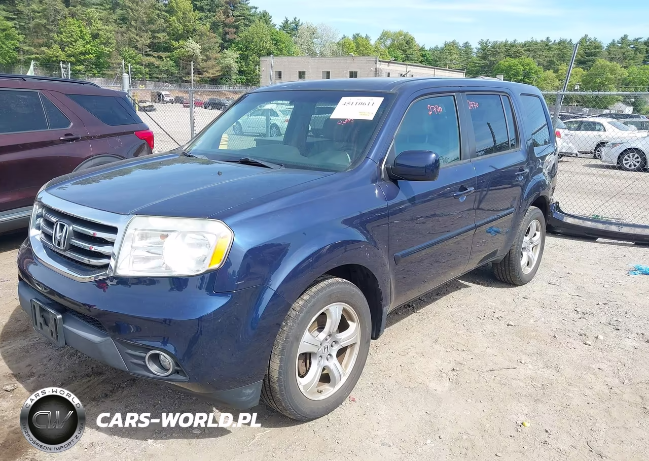 2014 Honda Pilot Ex VIN:5FNYF4H45EB053804 - 2