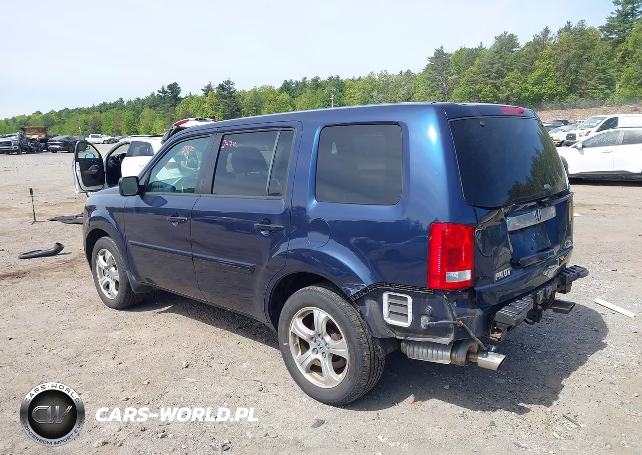 2014 Honda Pilot Ex VIN:5FNYF4H45EB053804 - 3