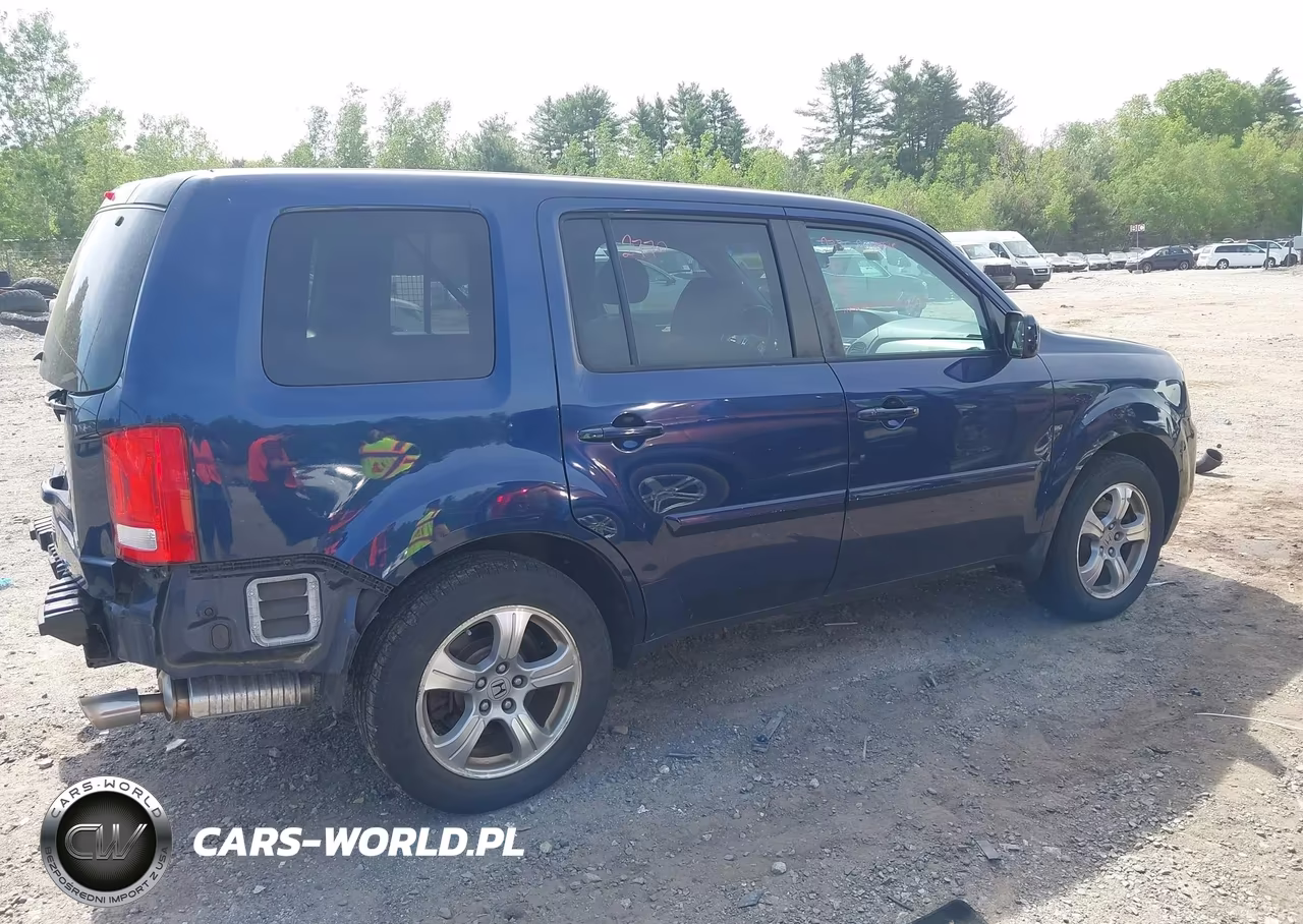 2014 Honda Pilot Ex VIN:5FNYF4H45EB053804 - 4