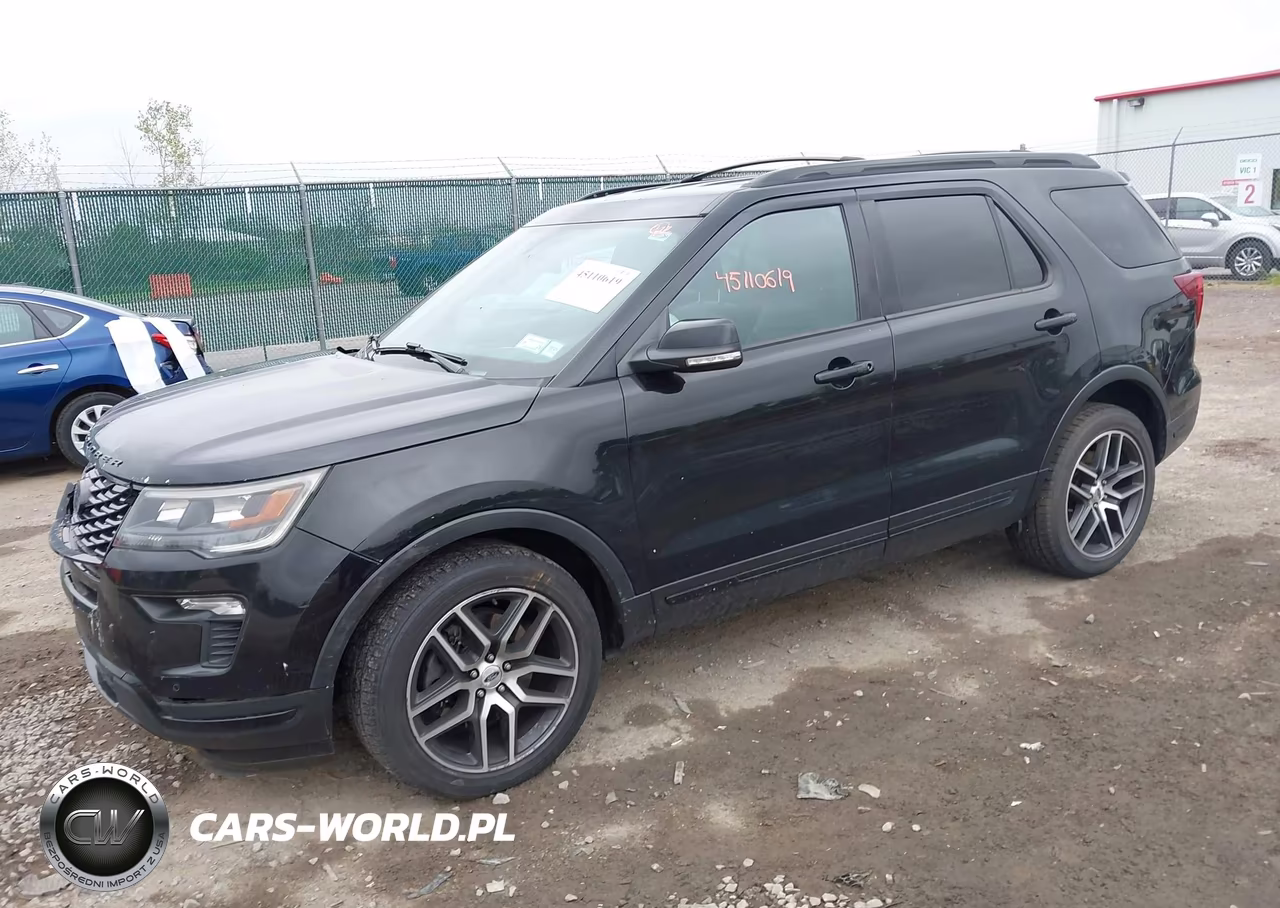 2019 Ford Explorer Sport VIN:1FM5K8GT0KGB52316 - 2