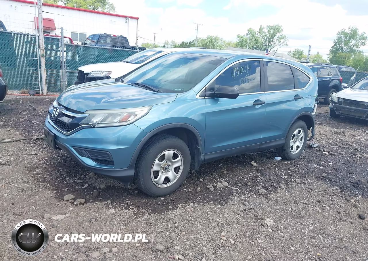 2015 Honda Cr-V Lx VIN:5J6RM4H34FL003955 - 2