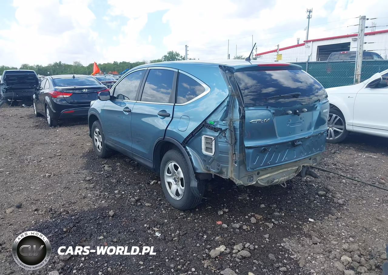 2015 Honda Cr-V Lx VIN:5J6RM4H34FL003955 - 3