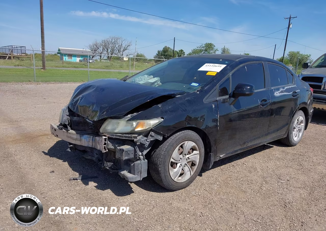 2013 Honda Civic Lx VIN:2HGFB2F53DH508341 - 2