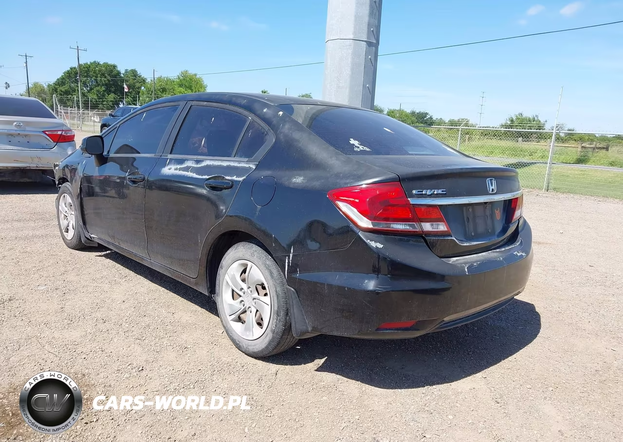 2013 Honda Civic Lx VIN:2HGFB2F53DH508341 - 3