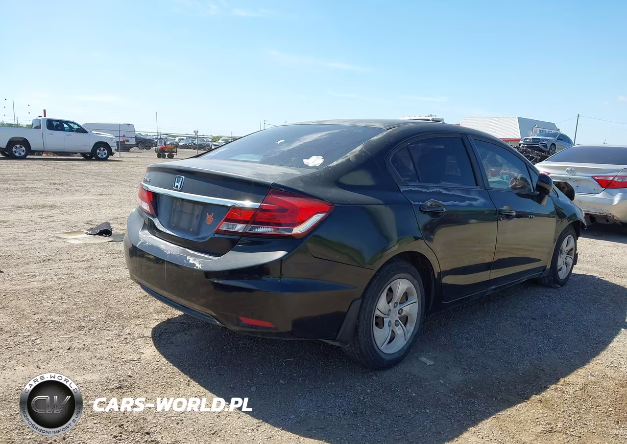 2013 Honda Civic Lx VIN:2HGFB2F53DH508341 - 4