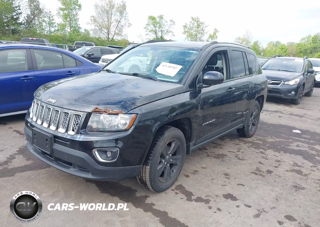 2017 Jeep Compass High Altitude 4X4 VIN:1C4NJDEB6HD126503 - 2