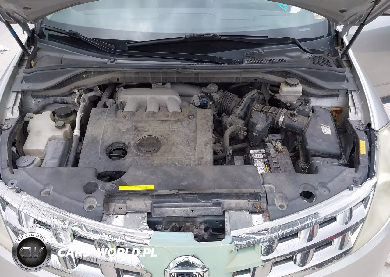 2005 Nissan Murano Sl VIN:JN8AZ08W05W442434 - 10