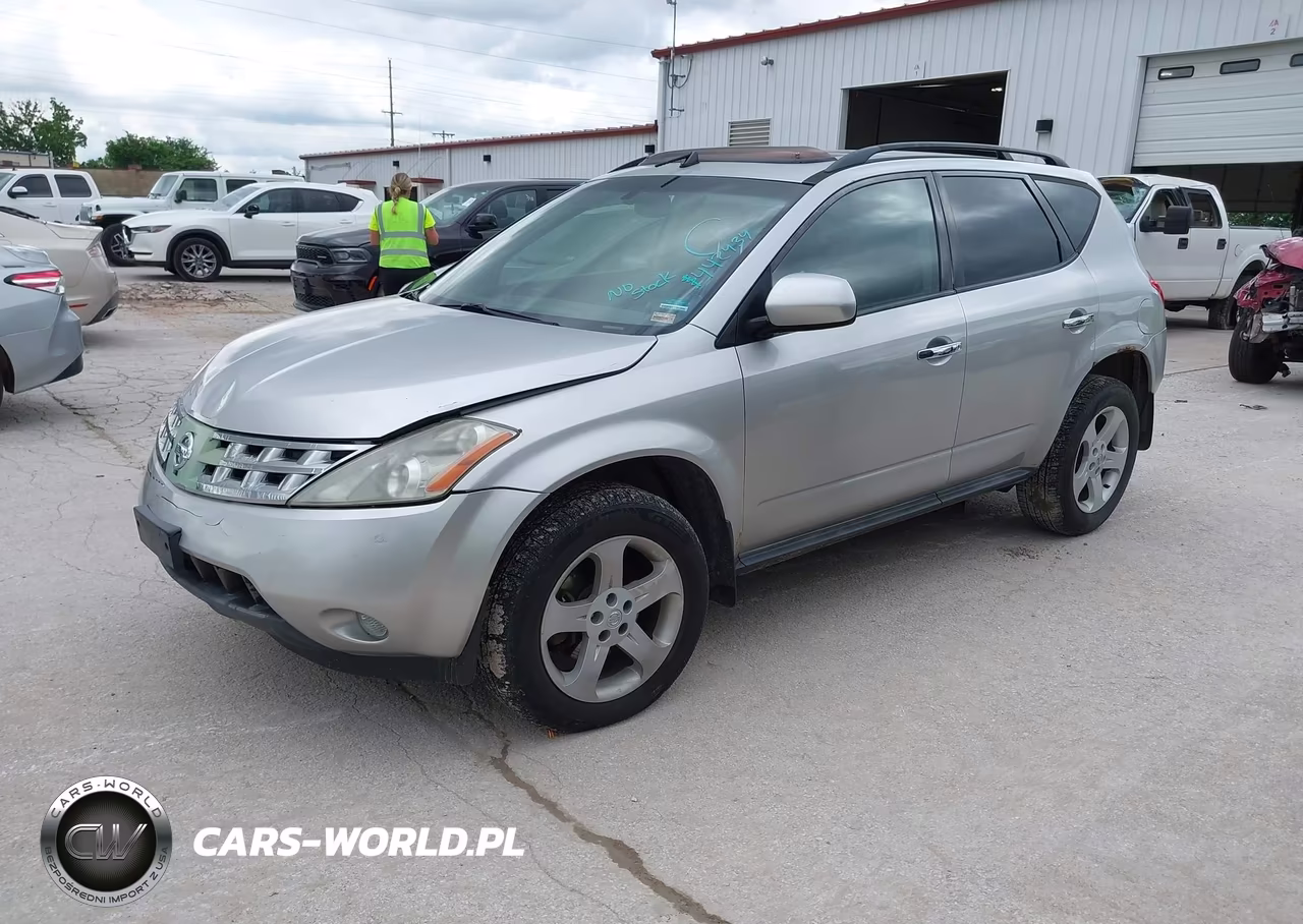 2005 Nissan Murano Sl VIN:JN8AZ08W05W442434 - 2