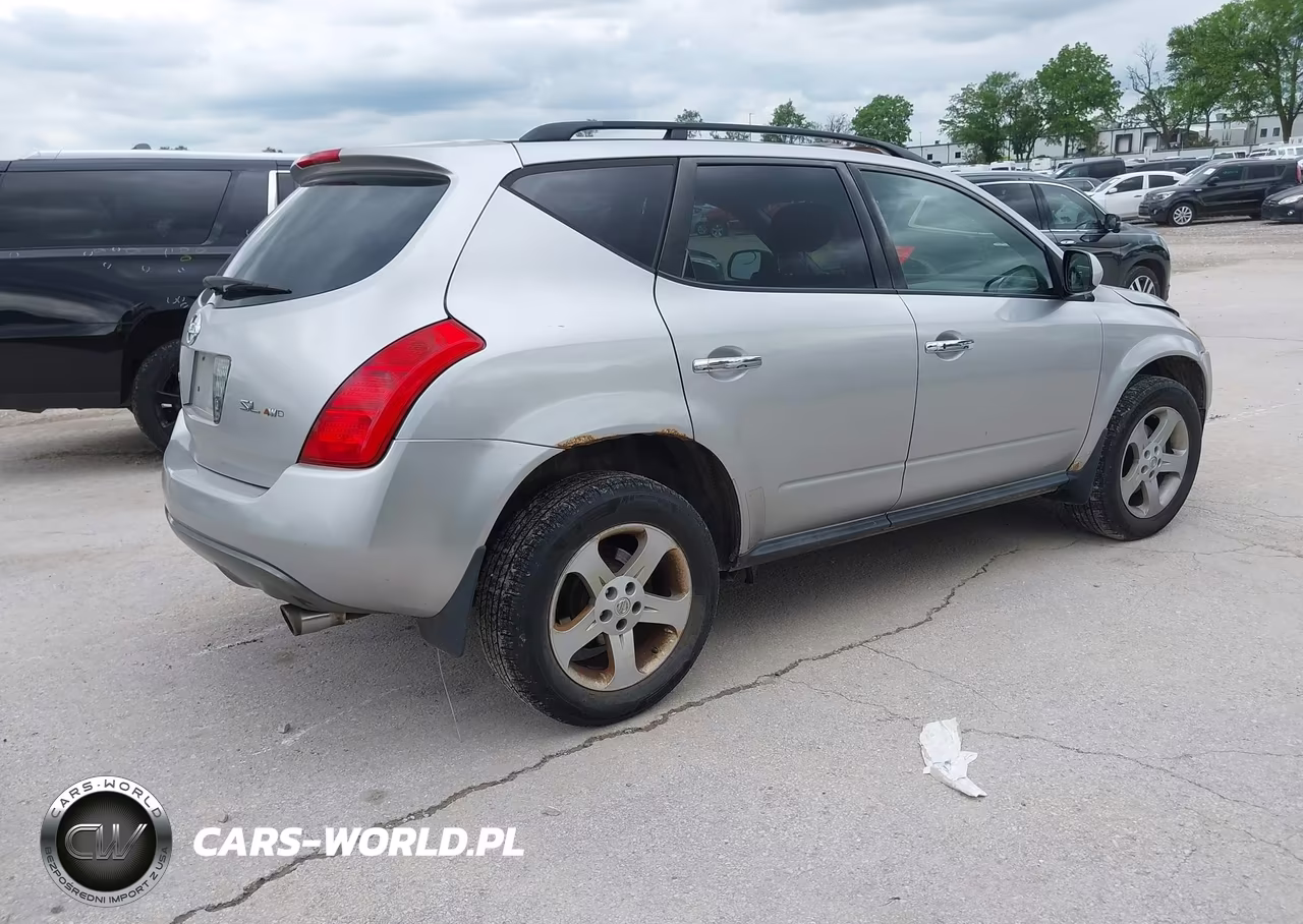 2005 Nissan Murano Sl VIN:JN8AZ08W05W442434 - 4