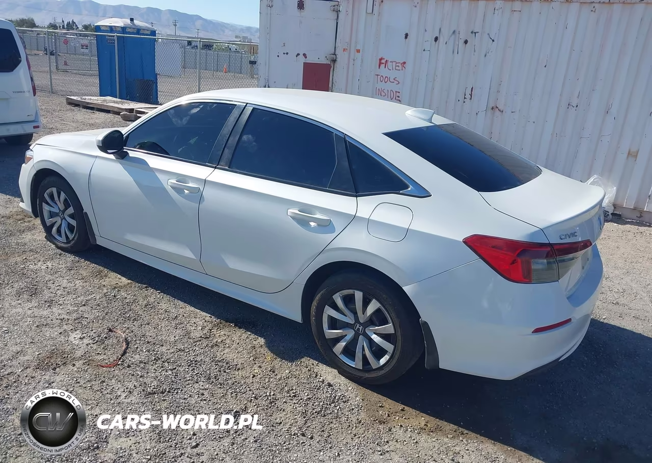 2022 Honda Civic Lx VIN:2HGFE2F2XNH544493 - 3
