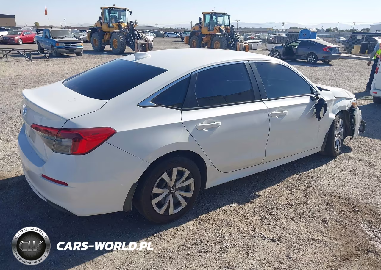 2022 Honda Civic Lx VIN:2HGFE2F2XNH544493 - 4