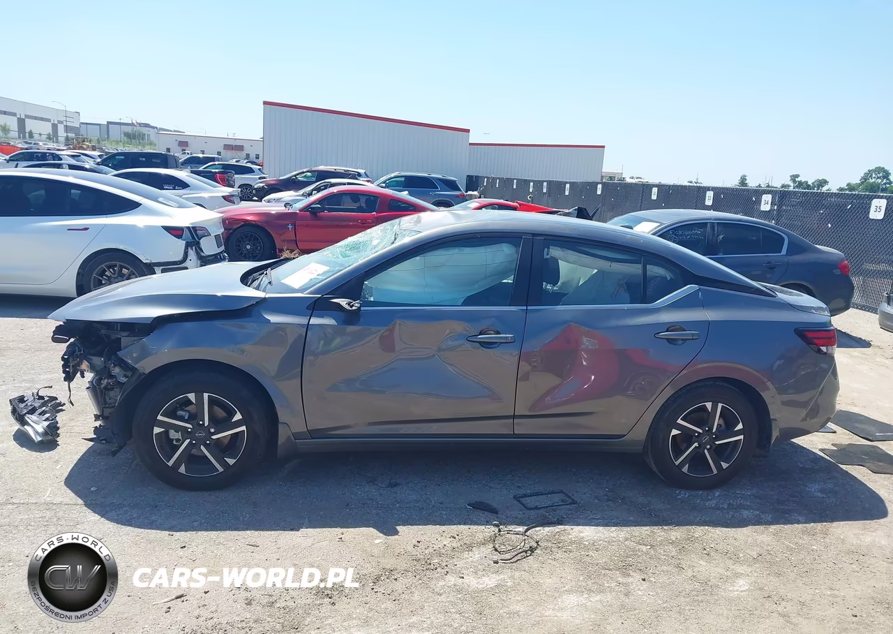 2025 Nissan Sentra Sv VIN:3N1AB8CV4SY407481 - 14