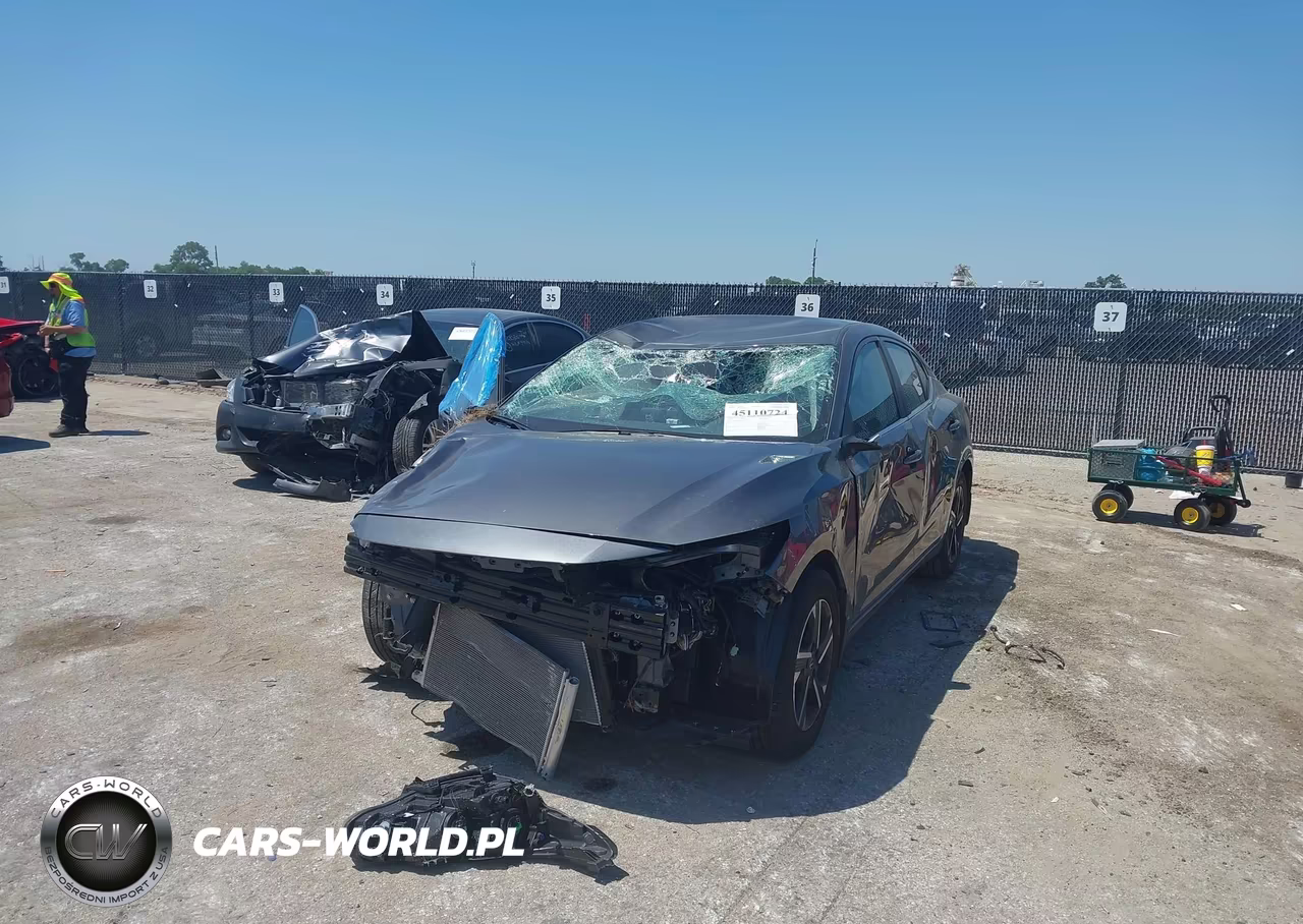 2025 Nissan Sentra Sv VIN:3N1AB8CV4SY407481 - 2