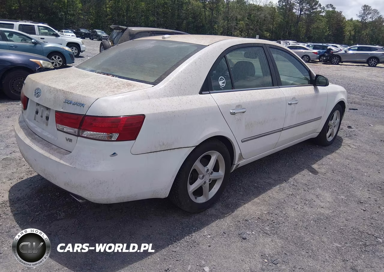 2008 Hyundai Sonata Limited V6-Se V6 VIN:5NPEU46F28H365548 - 4