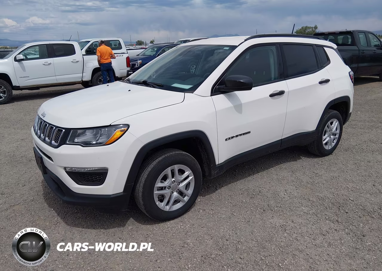 2018 Jeep Compass Sport 4X4 VIN:3C4NJDAB7JT392229 - 2