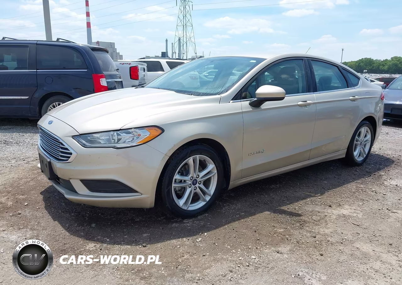 2018 Ford Fusion Hybrid S VIN:3FA6P0UUXJR100438 - 2