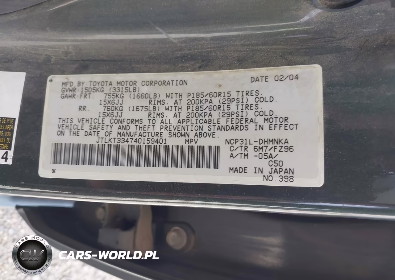 2004 Scion Xb VIN:JTLKT334740159401 - 9
