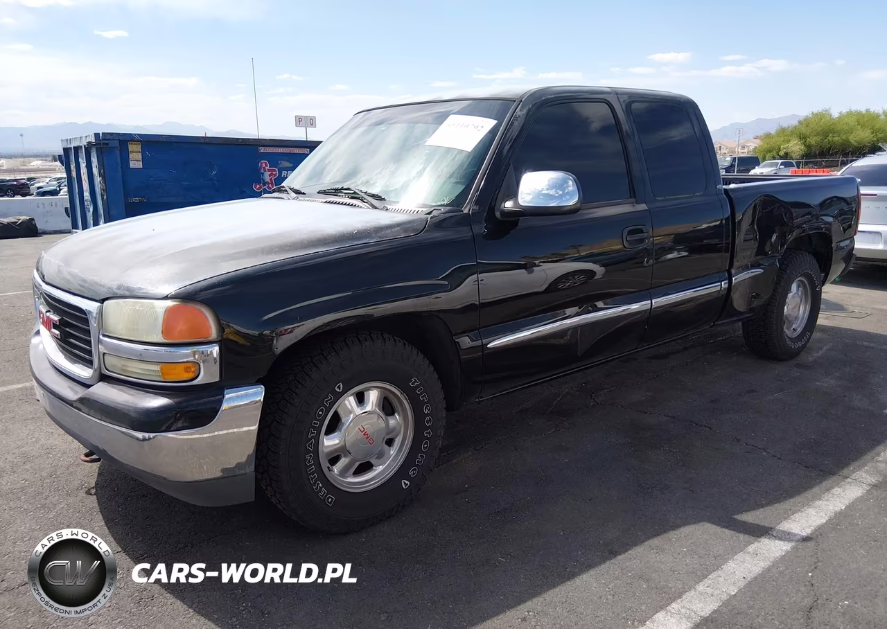 2002 GMC Sierra 1500 Sle VIN:2GTEC19V121282156 - 2