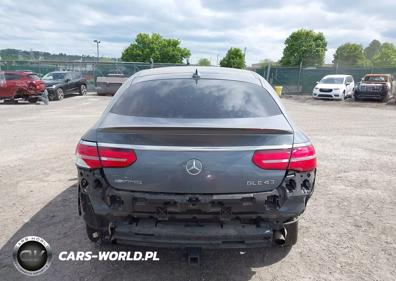 2017 Mercedes-Benz Amg Gle 43 Coupe 4Matic VIN:4JGED6EB1HA058742 - 17