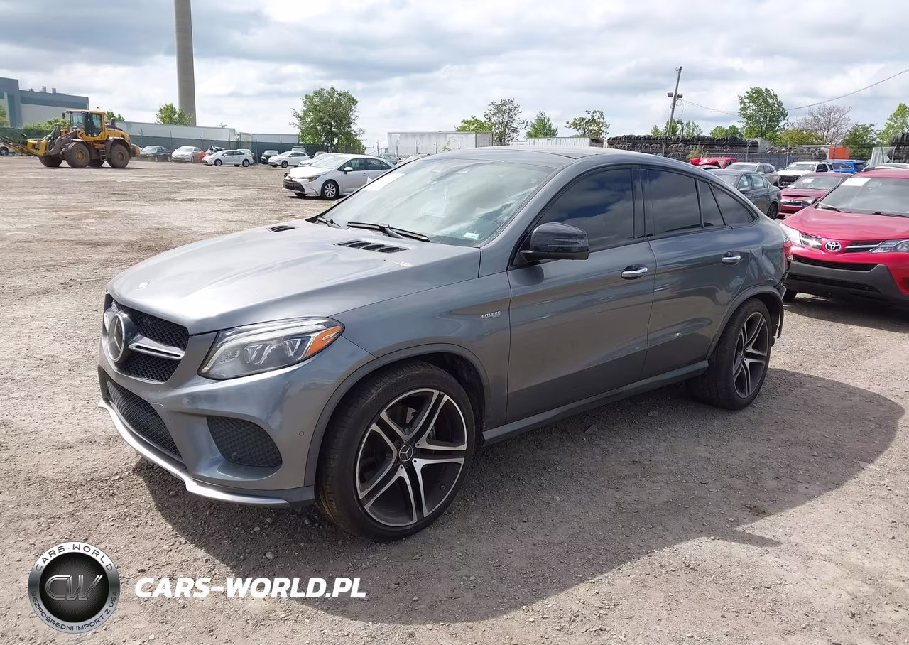 2017 Mercedes-Benz Amg Gle 43 Coupe 4Matic VIN:4JGED6EB1HA058742 - 2