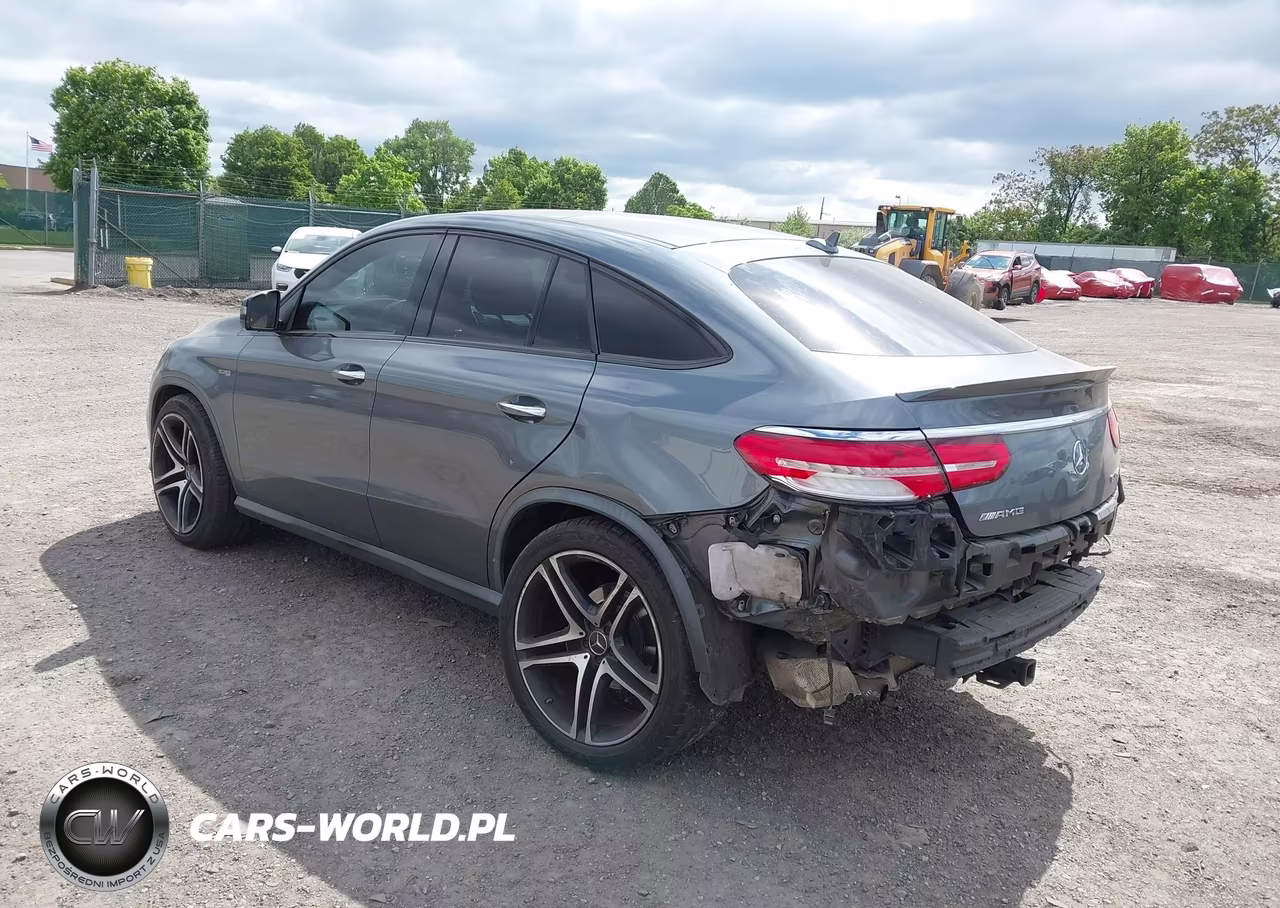 2017 Mercedes-Benz Amg Gle 43 Coupe 4Matic VIN:4JGED6EB1HA058742 - 3