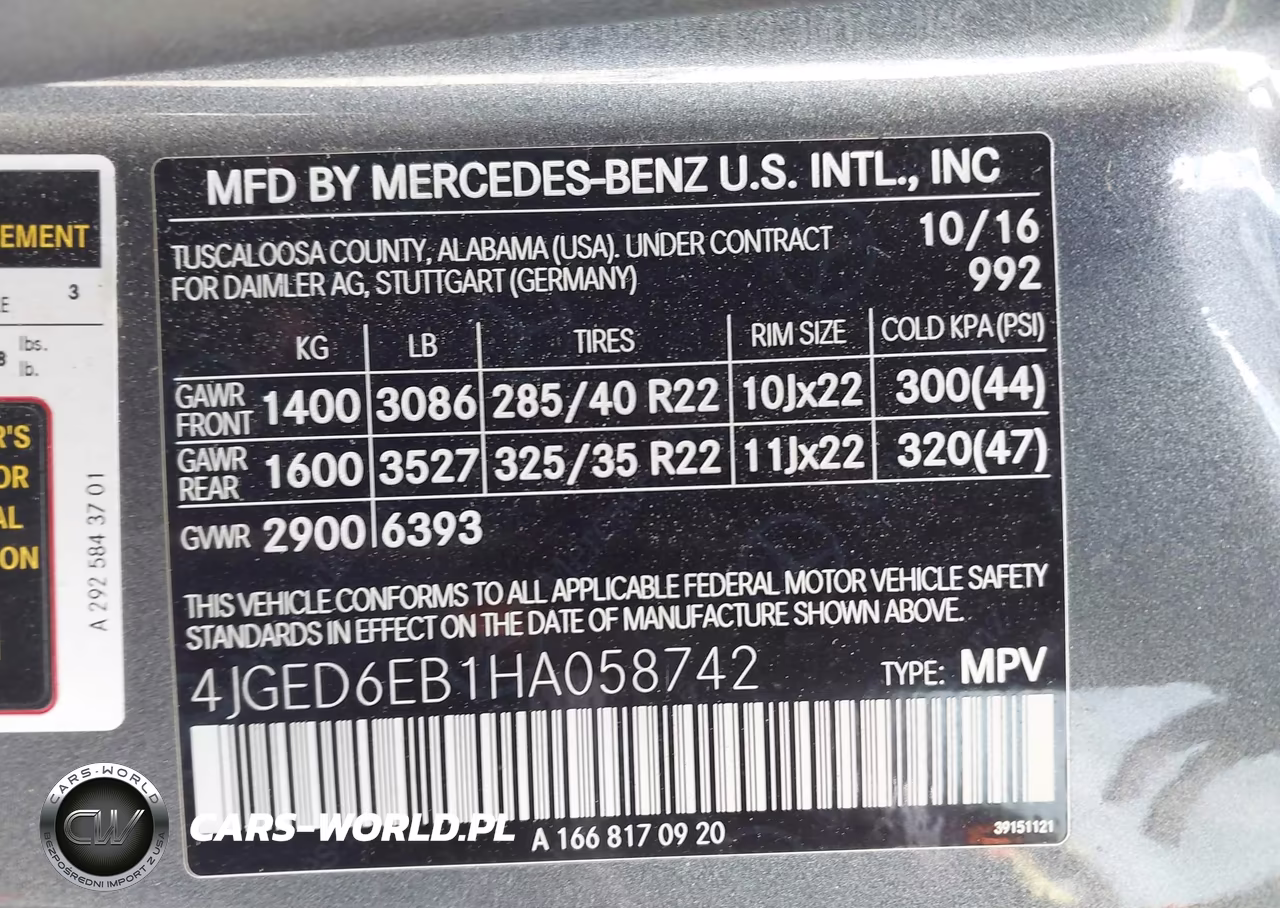 2017 Mercedes-Benz Amg Gle 43 Coupe 4Matic VIN:4JGED6EB1HA058742 - 9