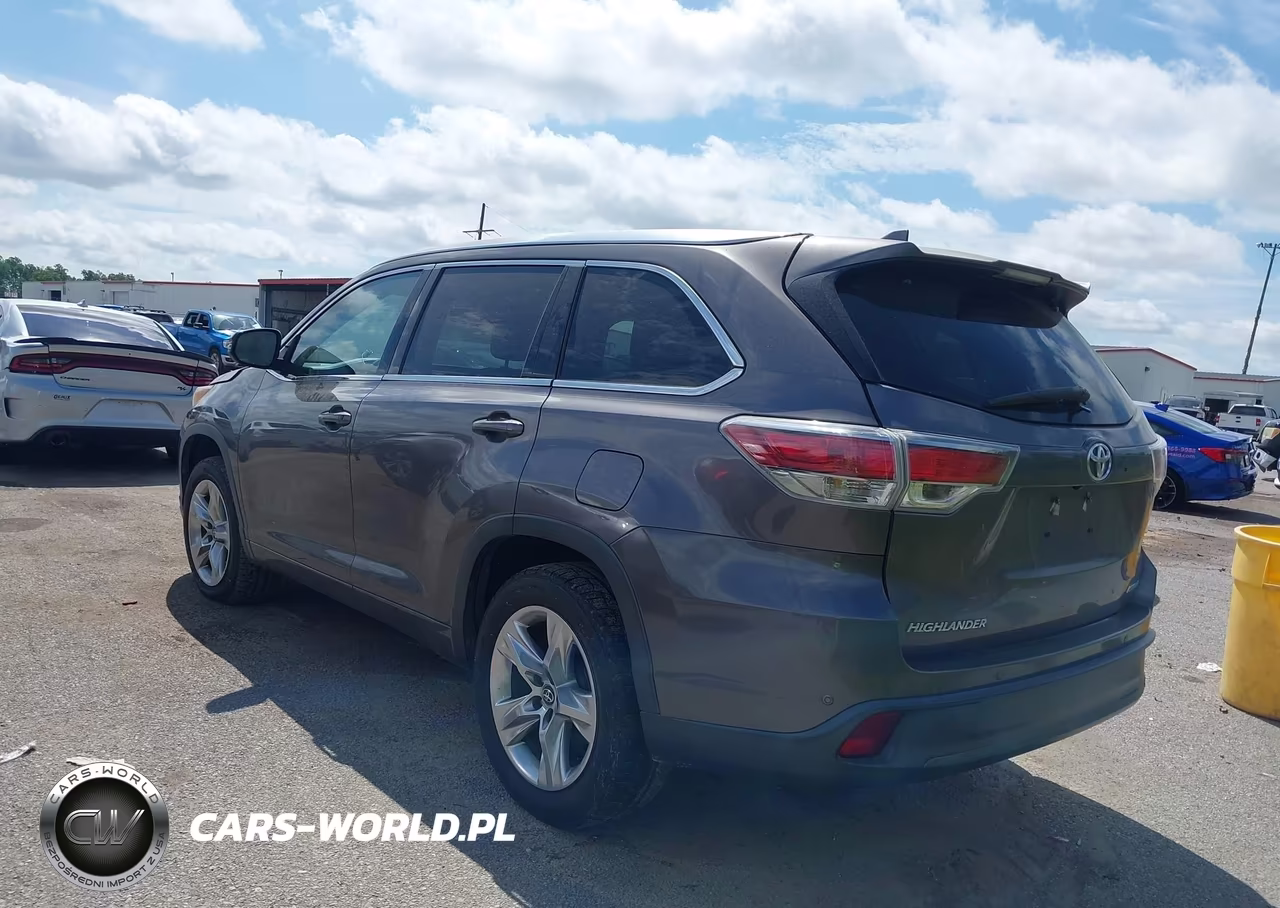 2016 Toyota Highlander Limited V6 VIN:5TDYKRFHXGS163941 - 3