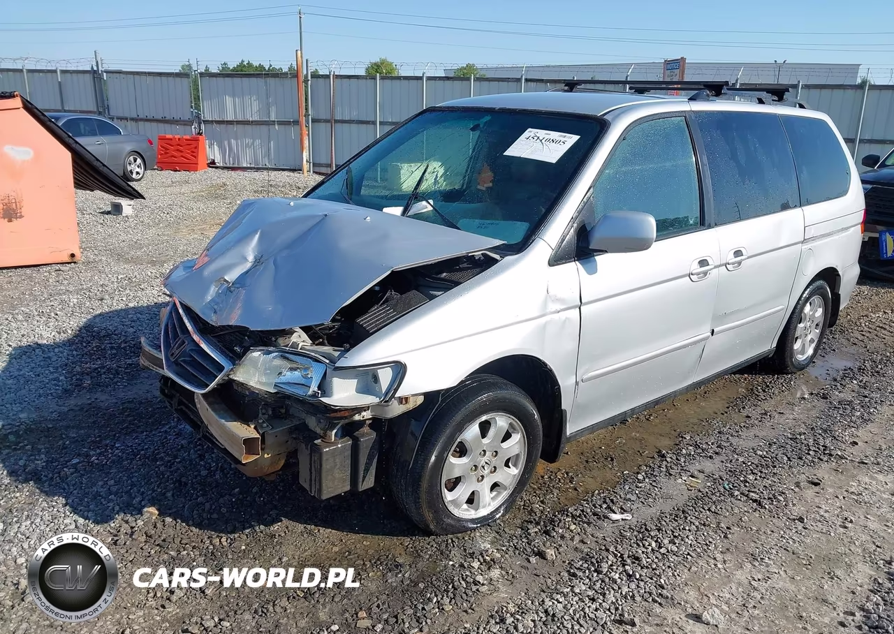 2002 Honda Odyssey Ex VIN:2HKRL18622H014193 - 2