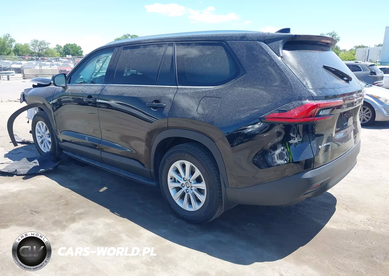 2024 Toyota Grand Highlander Hybrid Xle VIN:5TDACAB52RS029388 - 3