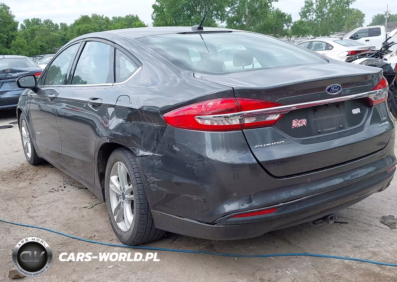 2018 Ford Fusion Hybrid Se VIN:3FA6P0LU3JR286888 - 3
